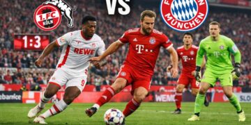 Aufstellungen: Teilnehmer: 1. FC Köln Gegen FC Bayern München