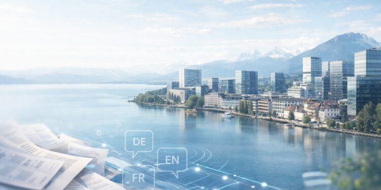 Unternehmen in Zug auf