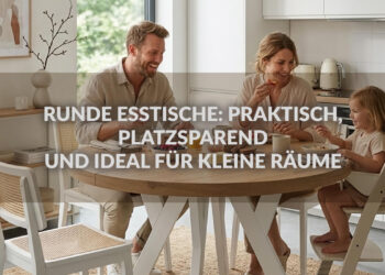 Runder Esstisch – platzsparend, praktisch und flexibel für kleine Räume
