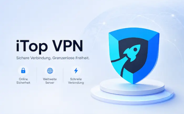 iTop VPN schützt die Internetverbindung beim Surfen in öffentlichen WLAN-Netzwerken